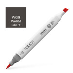 ShinHan Art Designérský fix TOUCH-BRUSH - WG9 Warm Grey