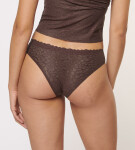 Dámské kalhotky Sloggi Zero Feel Lace 2.0 Brazil Panty hnědé BROWN