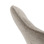 Jídelní židle, hnědá, látka, HC-T1130 CAP2