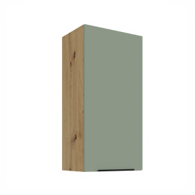 Horní skříňka Aria 45 G-90 1F Barva korpusu: Dub artisan, Barva dvířek: SA - Aquamarine AFM