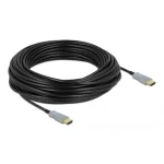 DeLock Aktivní optický kabel HDMI 25 m černá / Kabel HDMI / 4K (85016)