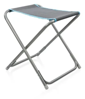Campart CH-0499 Rimini / Rybářské křeslo / Skládací / Kovový rám / 42 x 42 x 46 cm / 2,5 kg