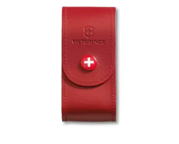 VICTORINOX Pouzdro na nůž kožené červené (4.0521.1)