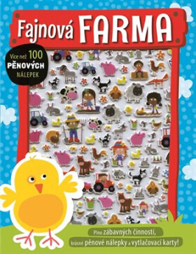 Fajnová farma - Více než 100 pěnových nálepek - Dawn Machell