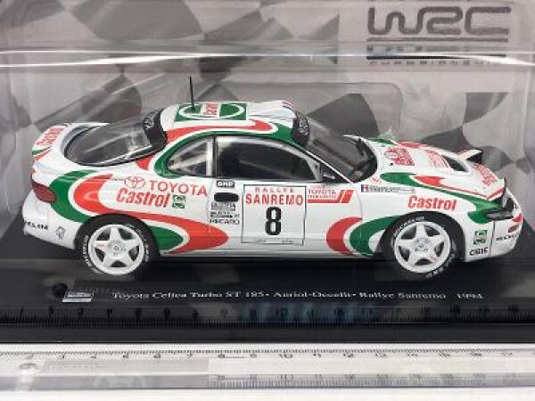 Toyota Celica Turbo ST 185 #8 Castrol Rallye San Remo 1994 - 1/24 Hach