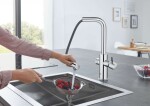 GROHE - Blue Home Dřezová baterie Connected, s chladícím zařízením a filtrací, chrom 31539000