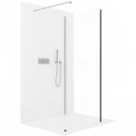 CERANO - Příslušenství pro instalaci rohového Walk-in Onyx - černá matná CER-482728