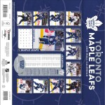 JF Turner Kalendář Toronto Maple Leafs 2025 Wall Calendar