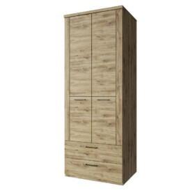 ARTEN (NANO Systems s.r.o.) Skříň DOORSET-2D2S (Dub navarra) SKRIN-DOORSET-2D2S