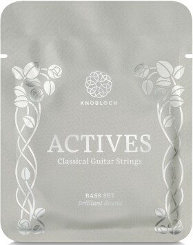 Knobloch ACTIVES Double Silver Bass Set High Tension 34.5