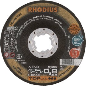 Rhodius XTK8 EXACT X-LOCK 211320 Řezný kotouč 25 ks nerezová ocel, ocel