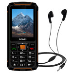 EVOLVEO StrongPhone Z6 černo-oranžová / 2.8" / 2MP / Dual-SIM / IP68 (SGM SGP-Z6-BO)