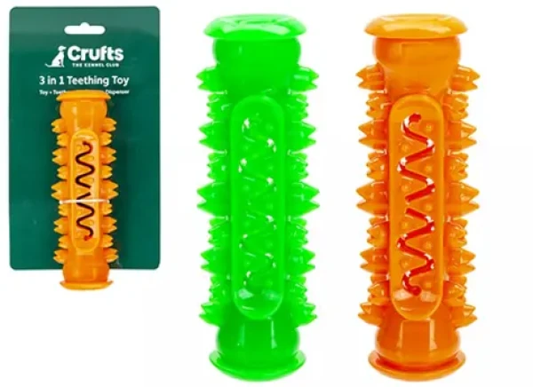 Crufts Kousací hračka 3v1 (10700413)