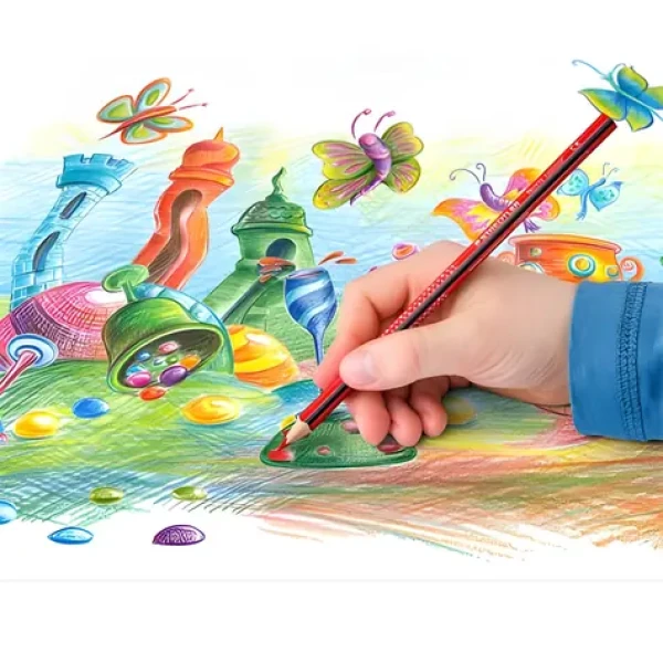 Staedtler Noris Colour 187 C6 / Pastelky / 6 ks / šestihranné / nezlomivá tuha (187 C6)
