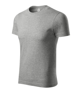 Peak tričko unisex tmavě šedý melír 2XL