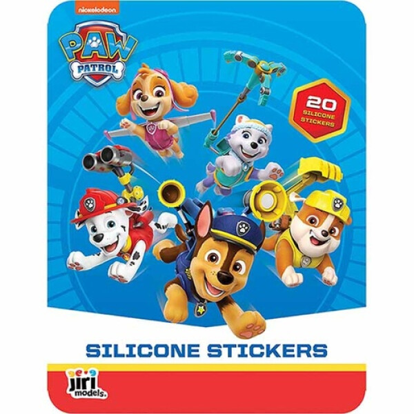 Tlapková patrola - Hra se silikonovými samolepkami