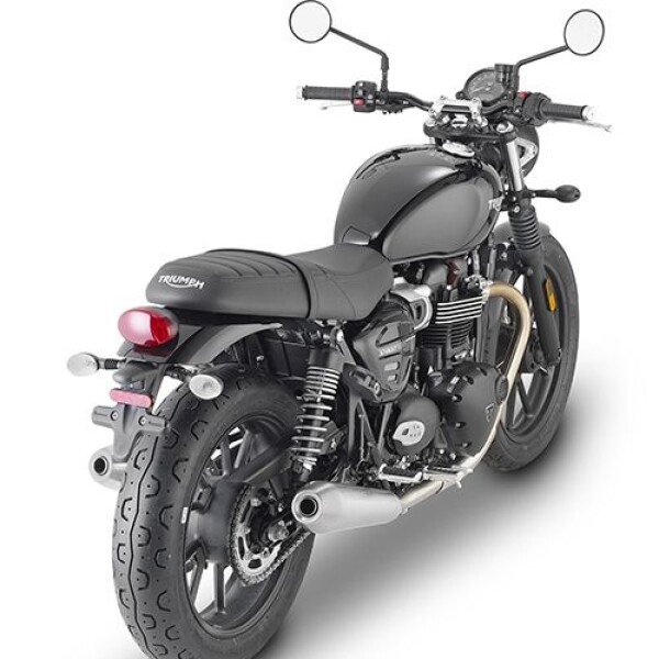 Tr6407 trubkový rychlosundávací držák brašen pro Triumph Street Twin 900 (16-22), systém Remove-X