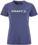Běžecké tričko CRAFT CORE Essence Logo - modrá Velikost textilu: XS