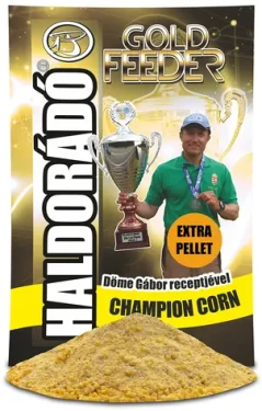 Haldorádó Vnadící směs Gold Feeder 1kg Champion Corn Extra Pellet (HD36569)
