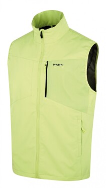 Pánská softshell vesta HUSKY Salien lt. green