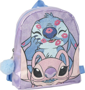Batůžek třpytivý s aplikacemi Stitch - Alltoys Cerdá