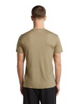 Pánské merino triko krátký rukáv ICEBREAKER Mens Merino 150 Tech Lite SS Tee Great Heights, Cumin velikost: XL