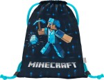 BAAGL SET Ergo Minecraft Blue Axe: aktovka, penál, sáček