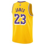 Nike Dětský dres Los Angeles Lakers NBA LeBron James #23 Swingman Žlutá (YOUTH)