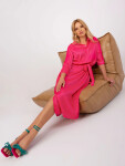 Dámské šaty LK SK 509348.04 tmavě růžové - Lakerta L