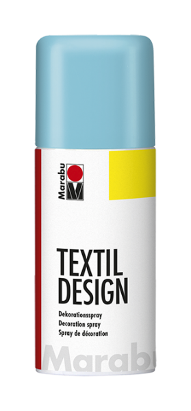 Barva na textil ve spreji Marabu Textil Design spray 150 ml - modrá karibská 091