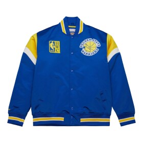 Mitchell & Ness Pánská bunda Golden State Warriors NBA Heavyweight Satin Velikost: 2XL
