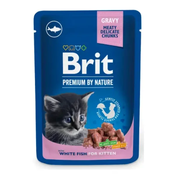 Brit Premium Cat white fish for Kitten