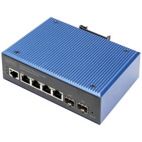 Digitus DN-651154 průmyslový ethernetový switch, 4x2 porty, 10 / 100 / 1000 MBit/s