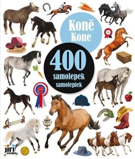 400 samolepek Koně