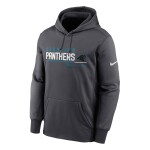 Nike Pánská mikina Carolina Panthers NFL Community Therma Dri-FIT Hoodie Velikost: 3XL