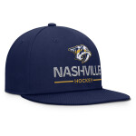 Fanatics Pánská kšiltovka Nashville Predators NHL Authentic Pro A/Cap Flat Brim Square Visor Structured Adjustable