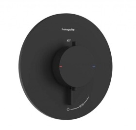 HANSGROHE - Ecostat Comfort S Sprchová baterie pod omítku, s termostatem, matná černá 33714670