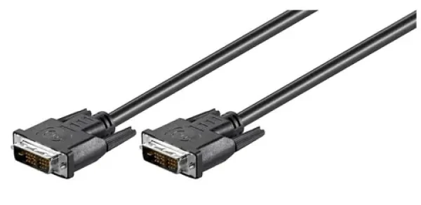 MicroConnect Kabel DVI-D (18+1) Single Link Full HD 2m černá (MONCCS2)