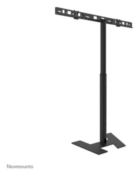 Neomounts AV80-500BL černá / Podlahový stojan na videobar / VESA do 800x600 / nosnost 10 kg / záruka 5 let (AV80-500BL)