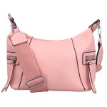 Stylová dámská crossbody Michitta, světle růžová