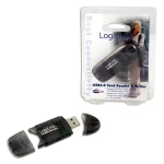 LogiLink CR0007 černá / Čtečka paměťových karet / USB 2.0 / SD (CR0007)