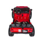Mamido Elektrické autíčko Extreme Sport 4x4 s proměnlivou velikostí červené