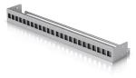 Ubiquiti UACC-Rack-Panel-Patch-Blank-24 šedý / Patch panel / 24 portů / neosazený / Keystone / 1U (UACC-Rack-Panel-Patch-Blank-24)