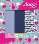 Dámské kalhotky GO Crush String C3P - UNKNOWN - modré V003 - SLOGGI UNKNOWN L