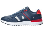 Pánská sportovní obuv UP12M68089-DBL-RED02 Tmavě modrá s červenou - U.S. Polo Assn. tm.modrá-červená-bílá-modrá 45
