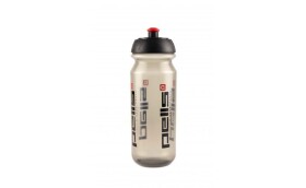 Láhev PELLS X-Race 600ml Grey Transparent, o objemu 0,6 litru.