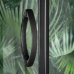 KERRA - Sprchový kout s vaničkou Splash 90 (černý) 5907548123527