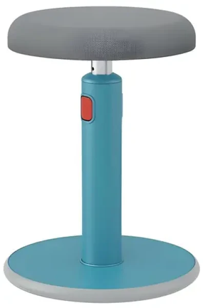 LEITZ Balanční židle Ergo Cosy Stool Calm Blue / Sezení i stání / nosnost 110 kg / výška 46-79 cm / 5,5 kg (65180061)