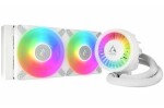 ARCTIC Liquid Freezer III - 240 A-RGB bílá / 2x 120mm / 22.5 dB @ 2000RPM / 48.8 CFM / AMD + Intel (ACFRE00150A)