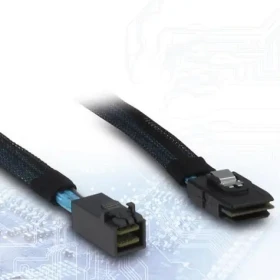 Inter-Tech Kabel SFF-8643 - SFF-8087 0,75 m / Kabel SAS / SFF-8643 (M) - SFF-8087 (M) / černá, modrá (88885005)
